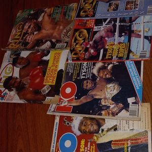 7x original 80's tyson magazines ALL!